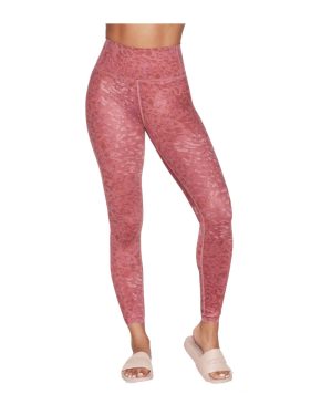 Skechers Womens Go Sculpt High Waist Leopard Leggings Extra Large
