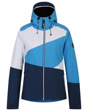 Ski Jacket Ice Recycled Polyester Swedish Blue/Moonlight Denim
