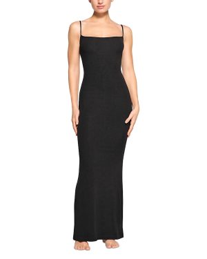 Skims Soft Lounge Long Slip Dress
