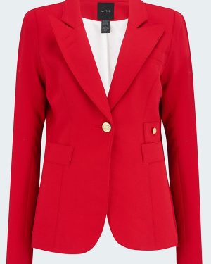 Smythe - Classic Duchess Blazer in Red