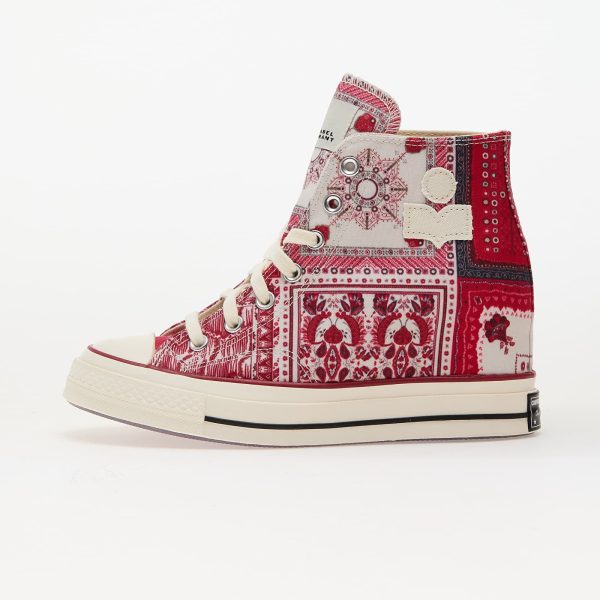 Sneakers Converse x Isabel Marant Chuck 70 Wedge Vanilla Ice/Red/Black UK 8.5