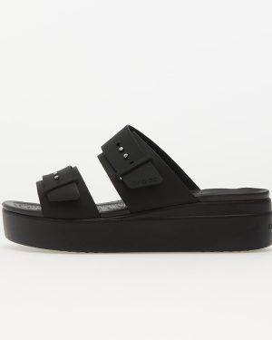 Sneakers Crocs Brooklyn Buckle Low Wedge Black UK 4