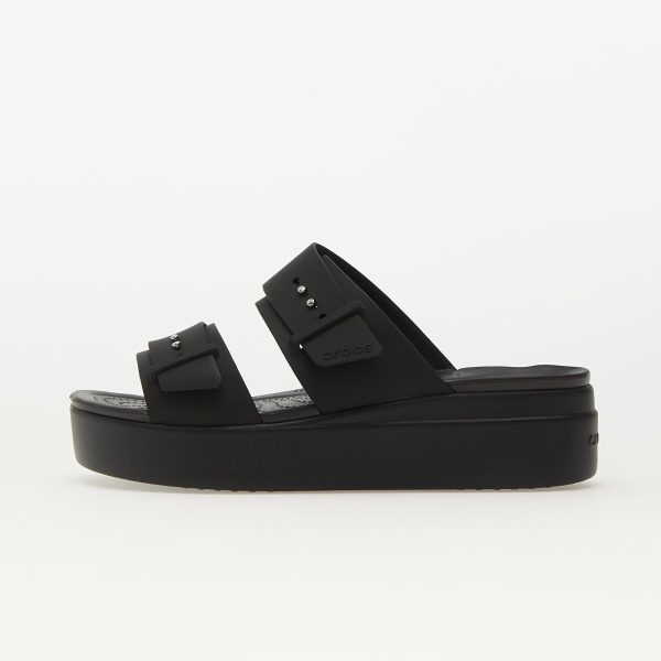 Sneakers Crocs Brooklyn Buckle Low Wedge Black UK 4