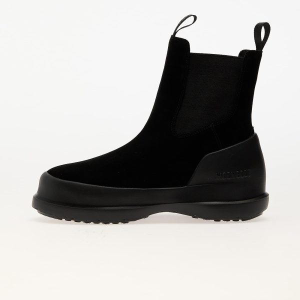 Sneakers Moon Boot Luna Chelsea Suede Black UK 3.5