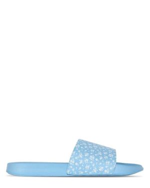 SoulCal Ditsy Sliders Womens - Blue