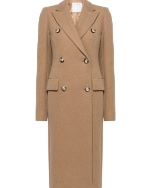 SportMax Wool Double-Breasted Coat