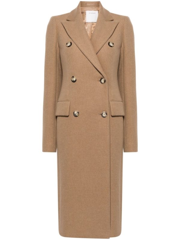SportMax Wool Double-Breasted Coat