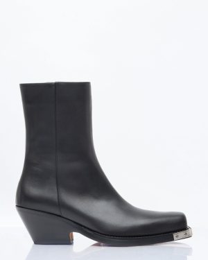 Sportmax Cowboy Boots - Woman Boots Black Eu - 39