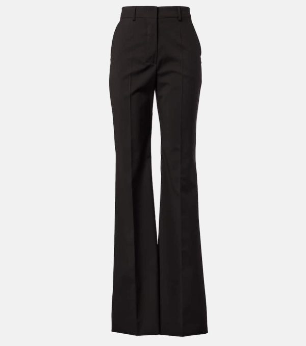 Sportmax Hangar virgin wool flared pants