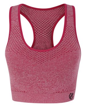 Sports Bra Don't Sweat It II Polyamide Berry Pink Marl