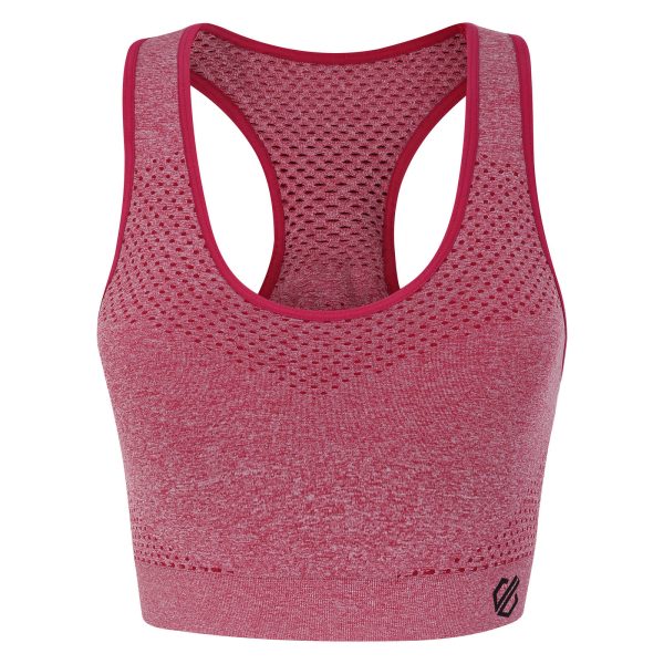 Sports Bra Don't Sweat It II Polyamide Berry Pink Marl