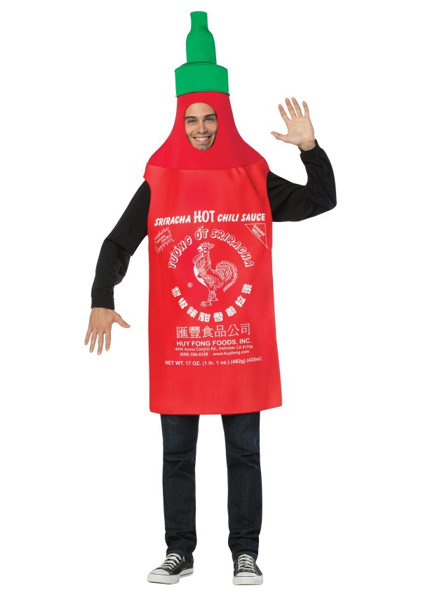 Sriracha Tunic Fancy Dress Costume for Adults