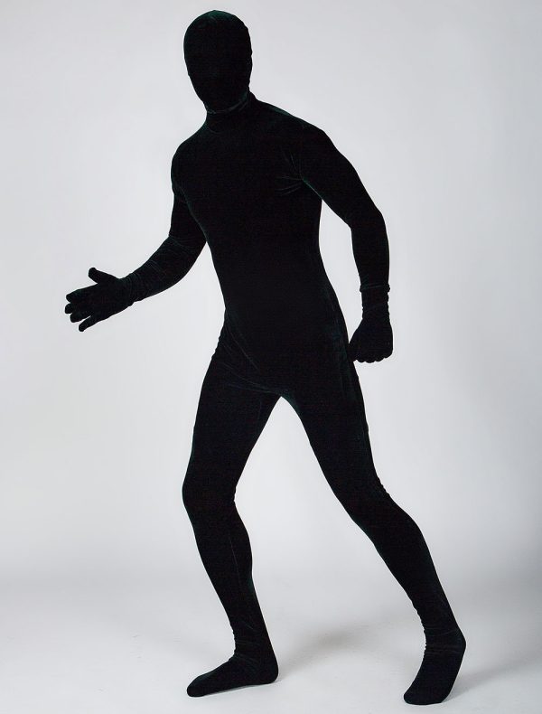 St Patricks Day Costume Unisex Velours Zentai Suits Halloween Full Bodysuit