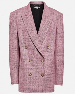 Stella McCartney Double-breasted wool blazer