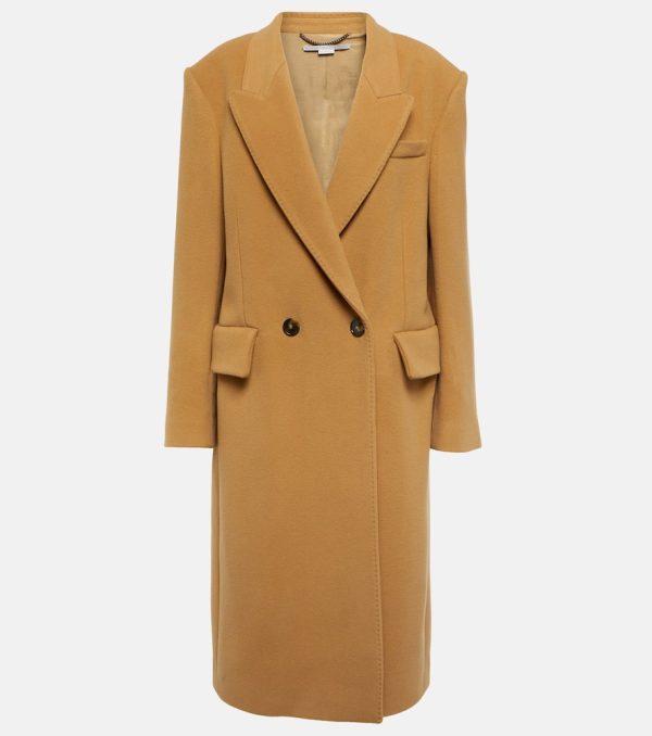 Stella McCartney Double-breasted wool coat