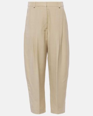 Stella McCartney Iconic high-rise cropped pants