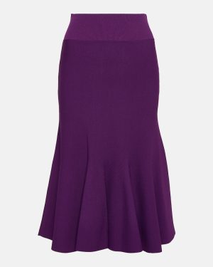 Stella McCartney Stretch jersey midi skirt