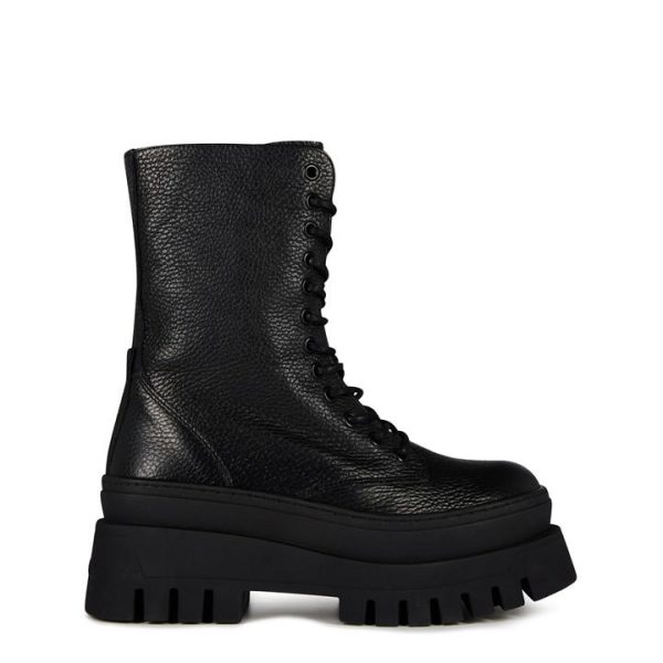 Steve Madden Coast Chunky Sole Ankle Boots - Black