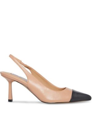 Steve Madden Kling Slingback Kitten Heels - Brown