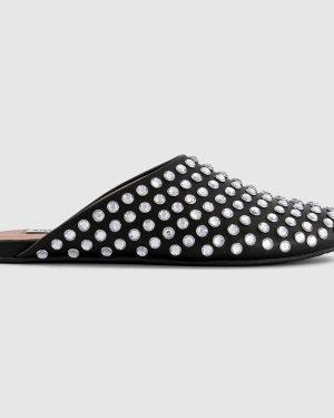 Steve Madden Womens Giules Clogs Black, 4