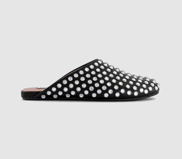Steve Madden Womens Giules Clogs Black, 4