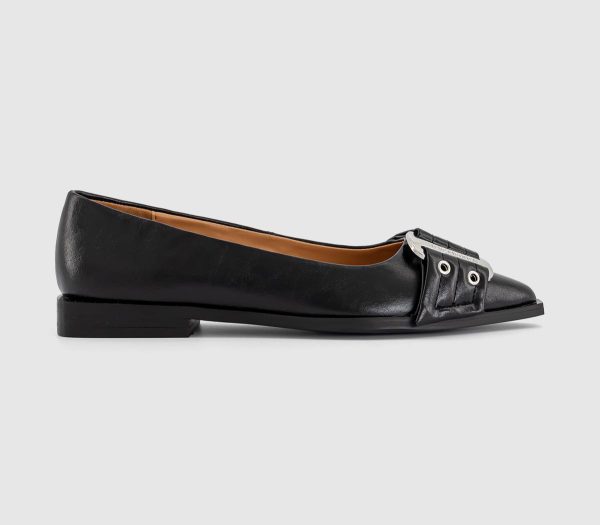 Steve Madden Womens Grail Ballet Flats Black, 3