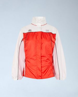 Stine Goya x Umbro Logo Motif Windbreaker Jacket - Woman Jackets Red S