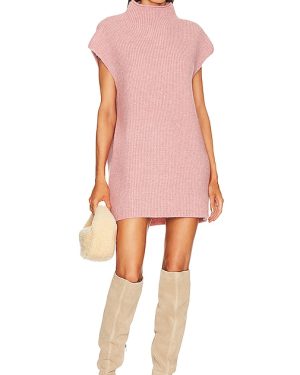 Stitches & Stripes Celine Tunic Dress in Pink. Size M, S, XL, XS.