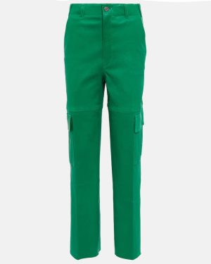 Stouls Axel leather cargo pants