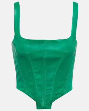 Stouls Bella leather corset top
