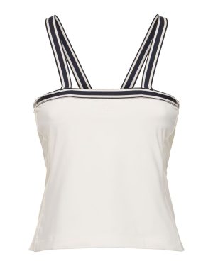 Strappy Jersey Tank Top