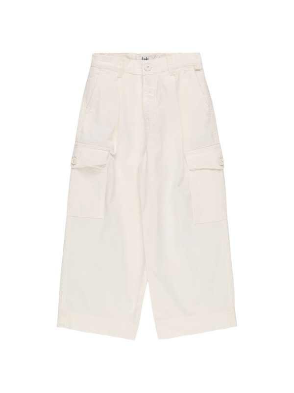 Stretch Denim Cargo Pants
