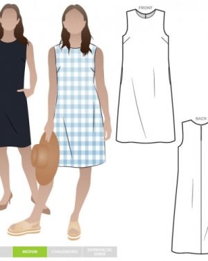 Style Arc Paper Sewing Pattern June Sheath Dress