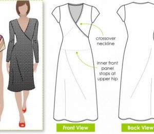 Style Arc Paper Sewing Pattern Slip On Suzie Dress