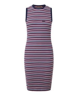 Superdry Rib Bodycon Midi Dress - Multi