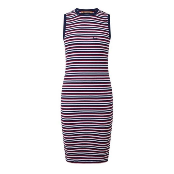 Superdry Rib Bodycon Midi Dress - Multi