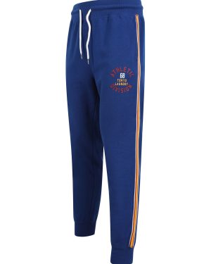 Sweatpants Lawthorn Pant Cuffed Joggers with Tape Detail In Sodalite Blue / S - Tokyo Laundry