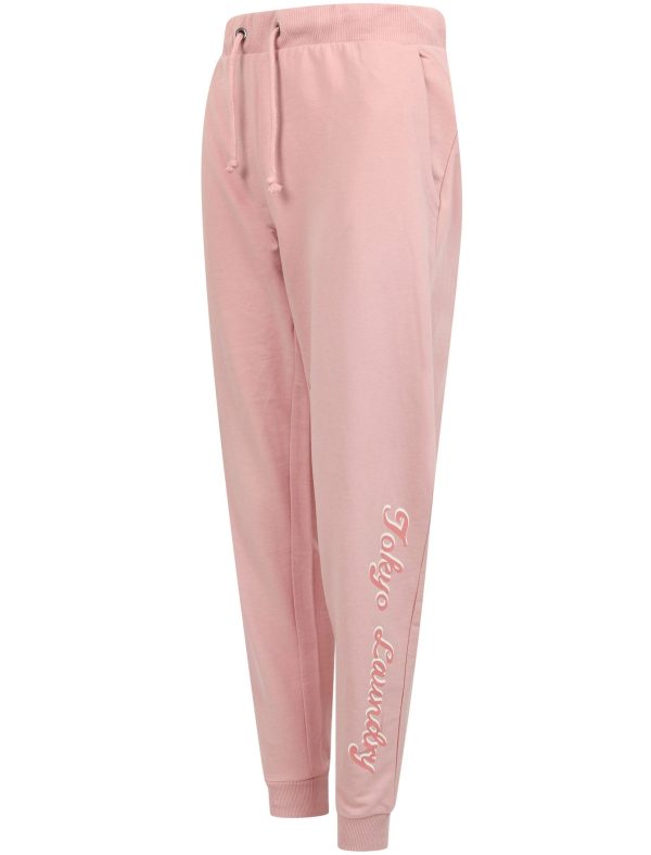 Sweatpants Siobhan Slim Fit Cuffed Joggers In Pink / 14/L - Tokyo Laundry