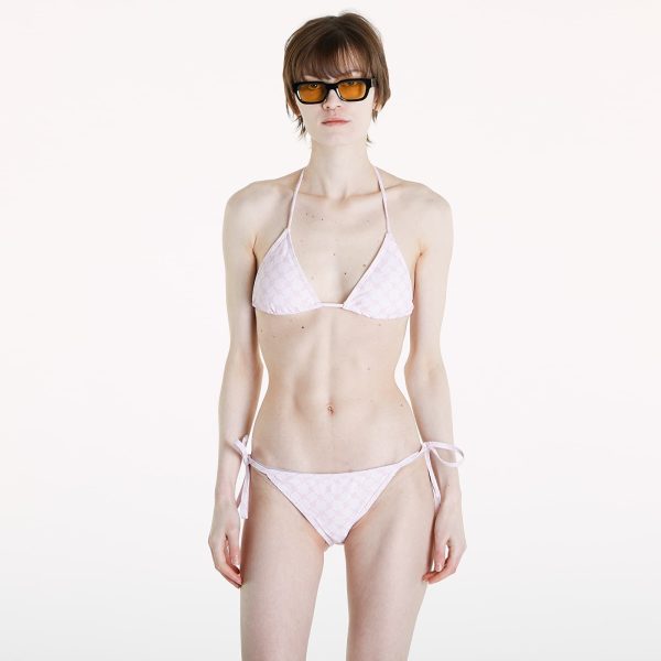 Swimsuits Daily Paper Reya Monogram Bikini Top Ice Pink S