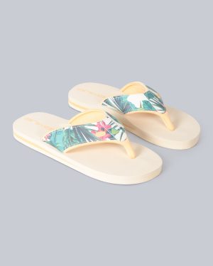 Swish Womens Flip-Flops - Beige