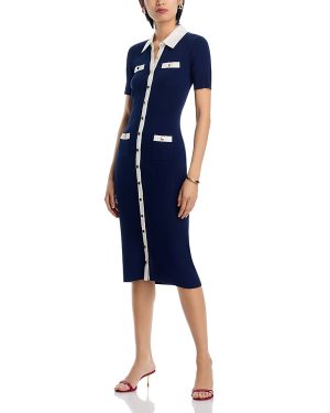 T Tahari Knit Shirt Dress