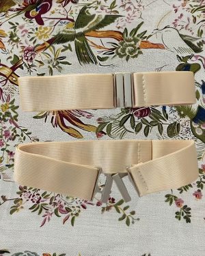 TEMU A Pair Of Adjustable Thigh Bands With Anti-slip Features For Securing Thigh Decorations, Suitable For Garter Accessories And Sock Sleeves.