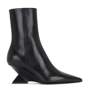 THE ATTICO Cheope Ankle Boot in Black - Black. Size 36 (also in ).