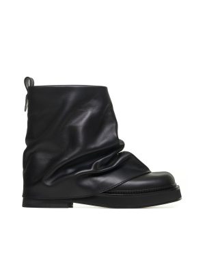 THE ATTICO | Mini Robin Combat leather ankle boots | Women | 36