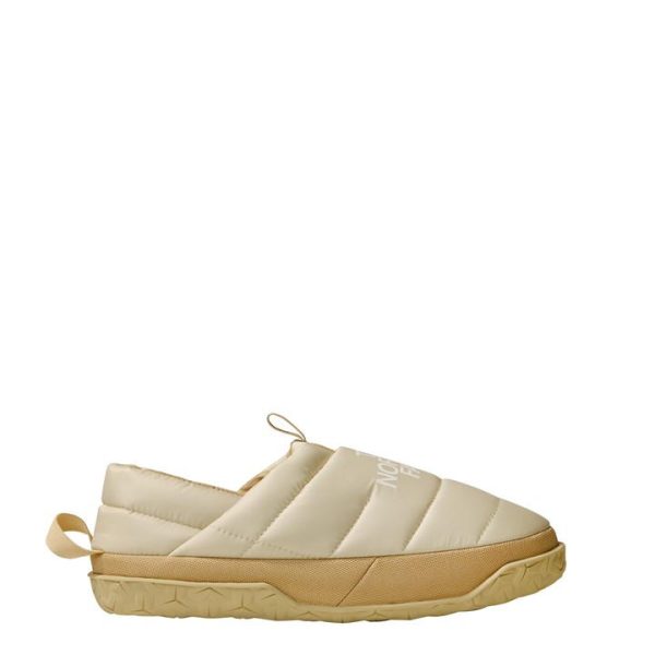 THE NORTH FACE Nuptse Gravel/Khaki Stone Mules - Green