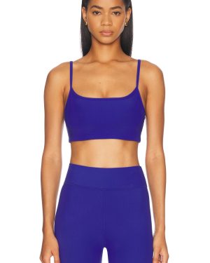 THE UPSIDE Carnaby Hutton Scoop Sports Bra in Cobalt - Blue. Size L (also in M, S, XS).