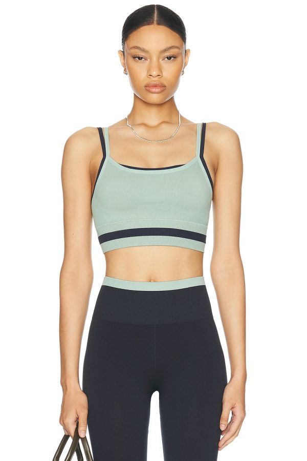 THE UPSIDE Form Seamless Maddie Bra in Jade - Sage. Size XS (also in ).