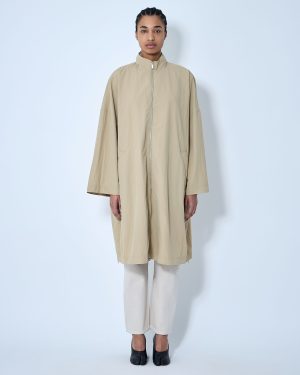 TOTEME Lightweight Parka Coat - Woman Coats Beige Fr - 34