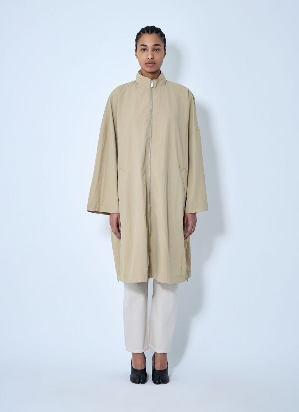 TOTEME Lightweight Parka Coat - Woman Coats Beige Fr - 34