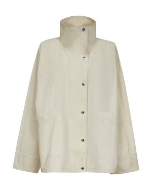 TOTEME | Oyster parachute canvas windbreaker jacket | Women | 32